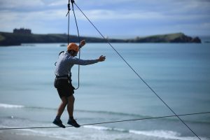 cliff activities for the family while on holiday in cornwall