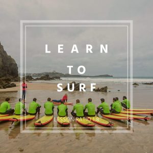 Learn to surf at Lusty glaze beach newquay cornwall